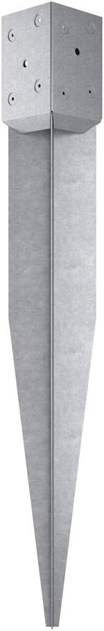 OZCO 30160 T4-850 OZ-Post Anchor, 3-1/2-inch Square, (1 per Pack) Pack of 2