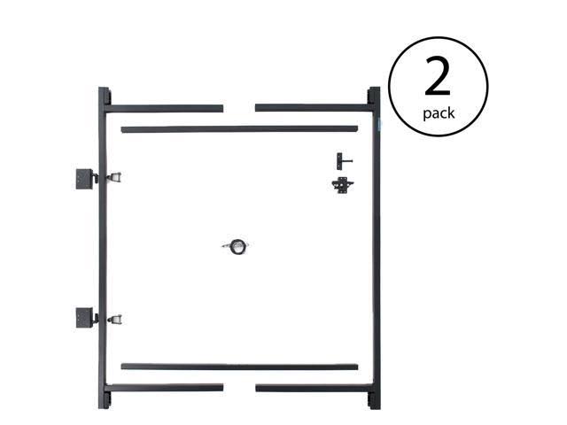 Adjust-A-Gate Steel Frame Gate Building Kit, 60x22-96 inch Wide Opening (2 Pack)