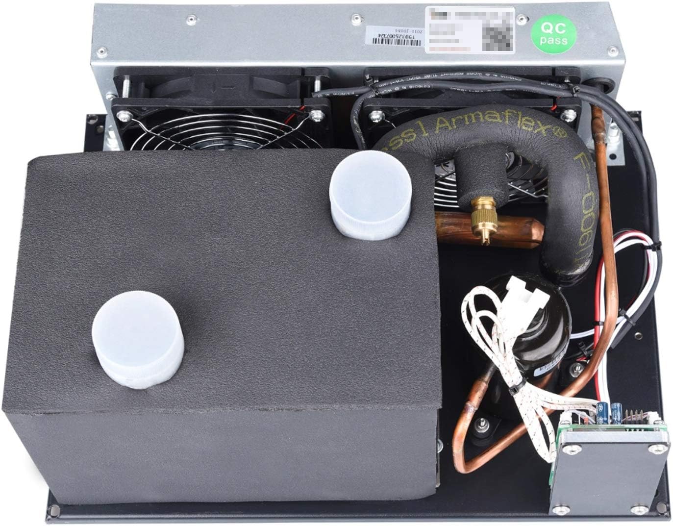 KOVOSCJ Air Conditioning Systems Powerful Air Conditioner, DC 24V 450W with R134A Refrigerant，Air Conditioner Cooling for Car，Micro Refrigeration Cooling System Refrigeration Cooling Systems