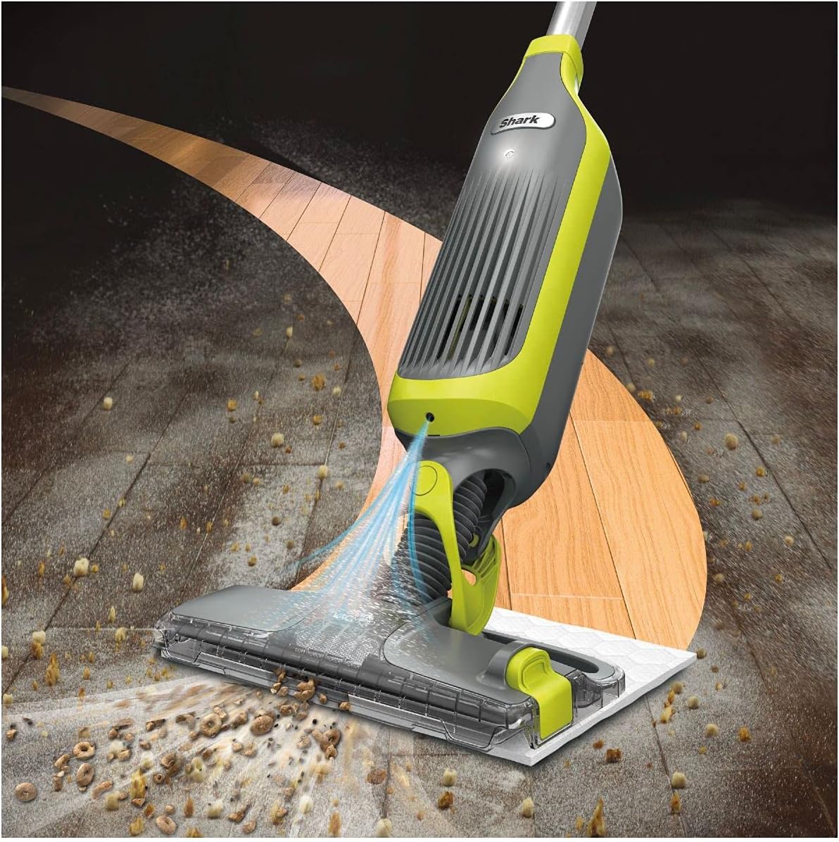 Shark VACMOP Cordless Hard Floor Vacuum Mop with Disposable VACMOP Pad, VM200