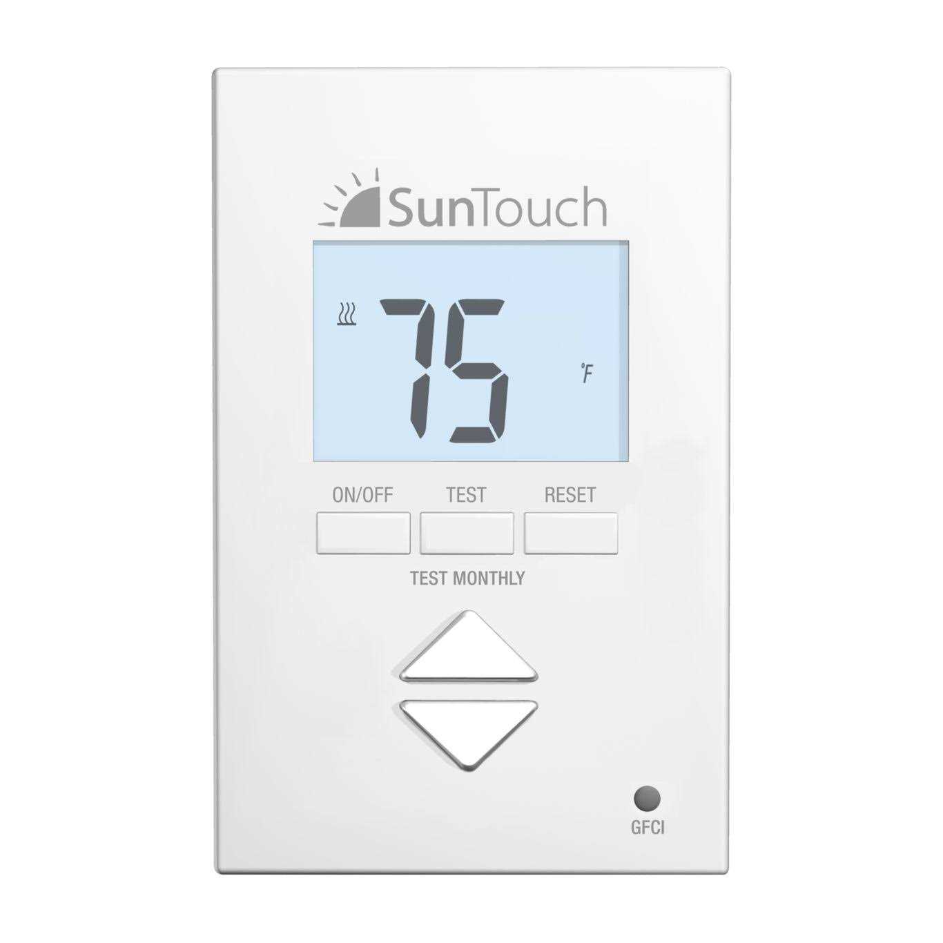 SunTouch 81020606 Programmable Wi-Fi SunStat ConnectPlus Thermostat - Shop Hardware Tools Online Store