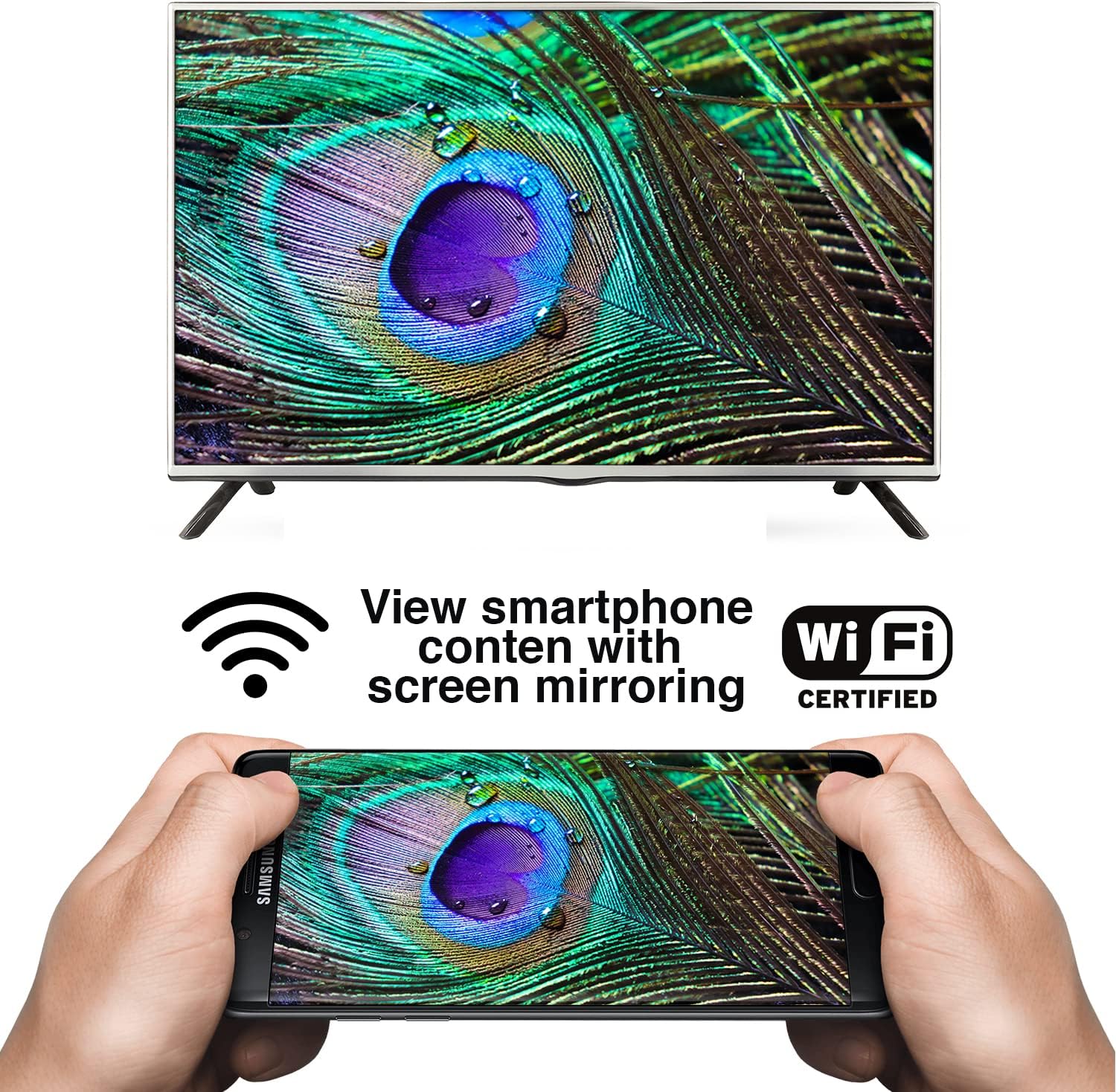 Sony 4K Upscaling 3D Home Theater Streaming Blu-Ray DVD Player with Wi-Fi, Includes HDMI Cable, Official Sony Remote, and Cloth