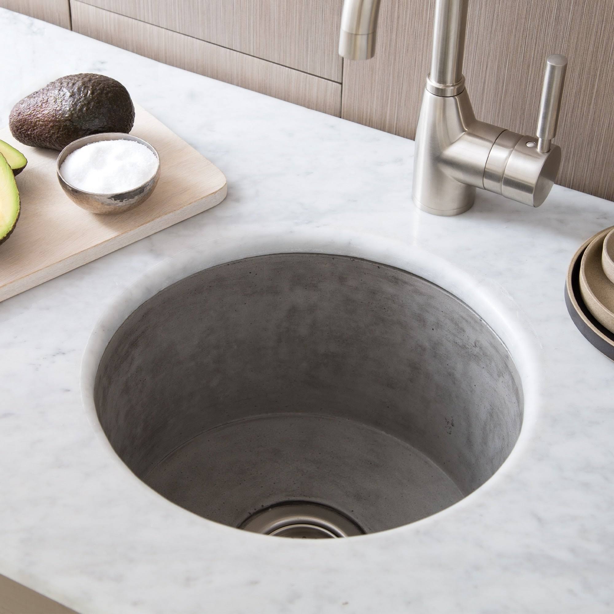 Native Trails NSB1607-S Olivos Bar u0026 Prep Sink - Slate