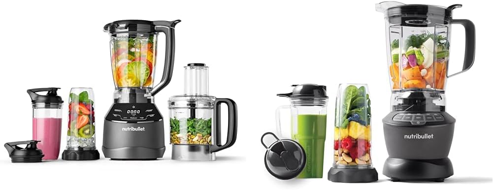nutribullet Triple Prep System NBKS50100 Blender Combo NBF50500
