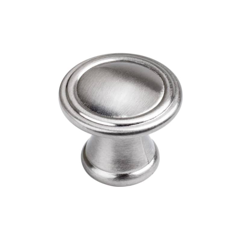 Miseno Mch-03Mk-25Pk 1-3/16 inch Diameter Mushroom Cabinet Knob, Silver