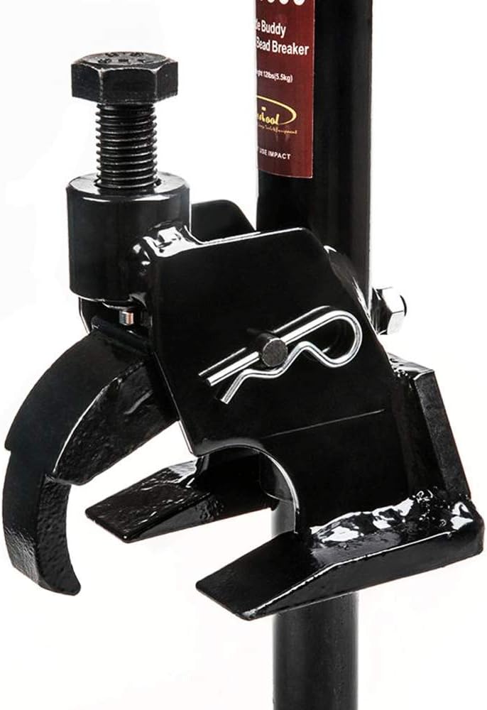 BESTOOL Manual Tire Bead Breaker Adjustable Hammer Tires Changer for ATV Tire Operation, Come with Crowbar