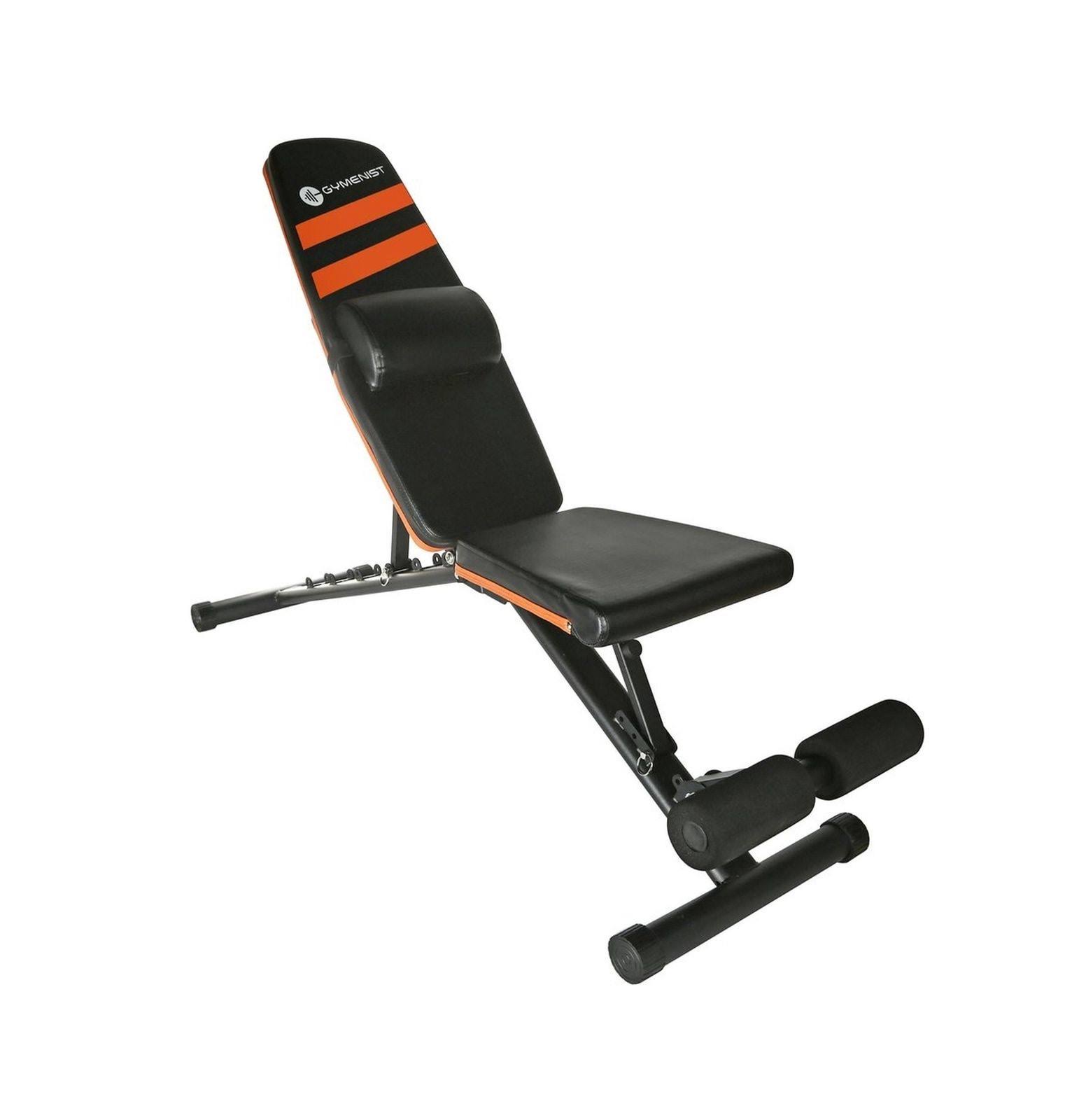 Gymenist Exercise Bench Foldable and Easy to Carry No Assembly Needed