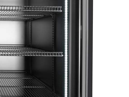 KoolMore Glass Door Commercial Display Refrigerator Upright Beverage Cooler Merchandiser