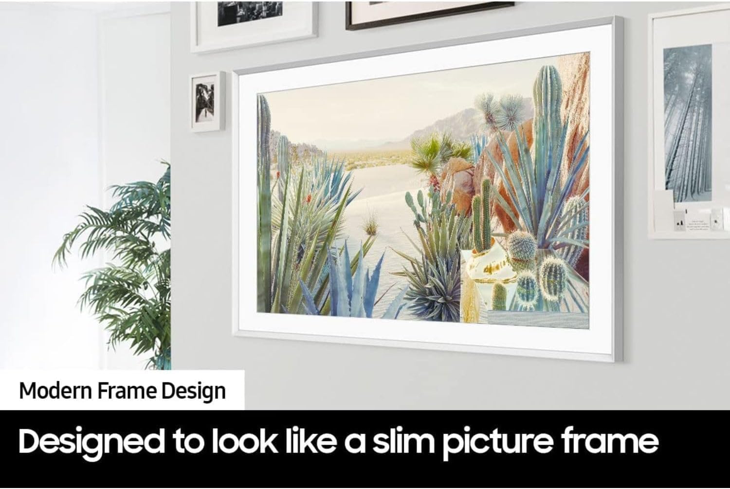 Samsung 65-Inch Class QLED 4K The Frame LS03B Series, Quantum HDR, Art Mode, Smart TV w/Alexa Built-in (QN65LS03BAFXZA, Latest Model) Includes Free 2 Year Warranty