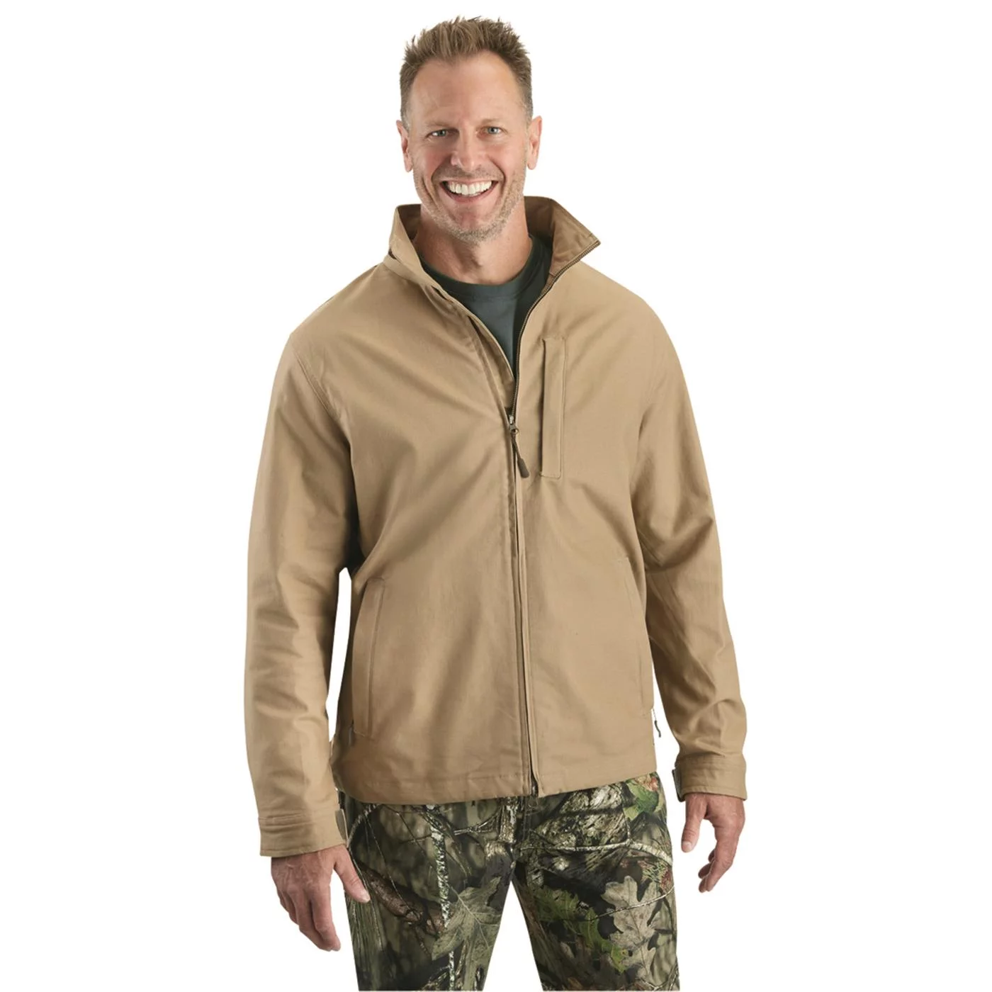 Guide Gear Men's Stretch Canvas Jacket Hunt Outdoor Outerwear Gear Apparel Clothing - Curated Treasures Market