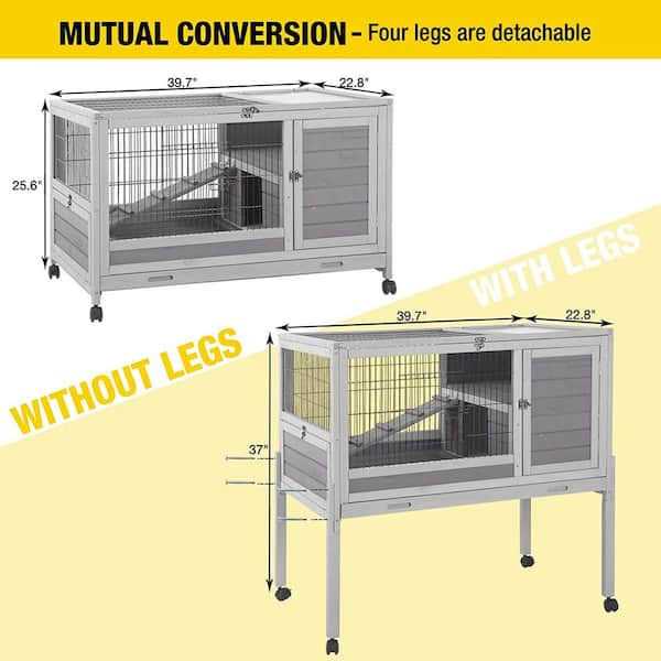 Aivituvin Rabbit Hutch Indoor Bunny Cage - Pet Supplies online store