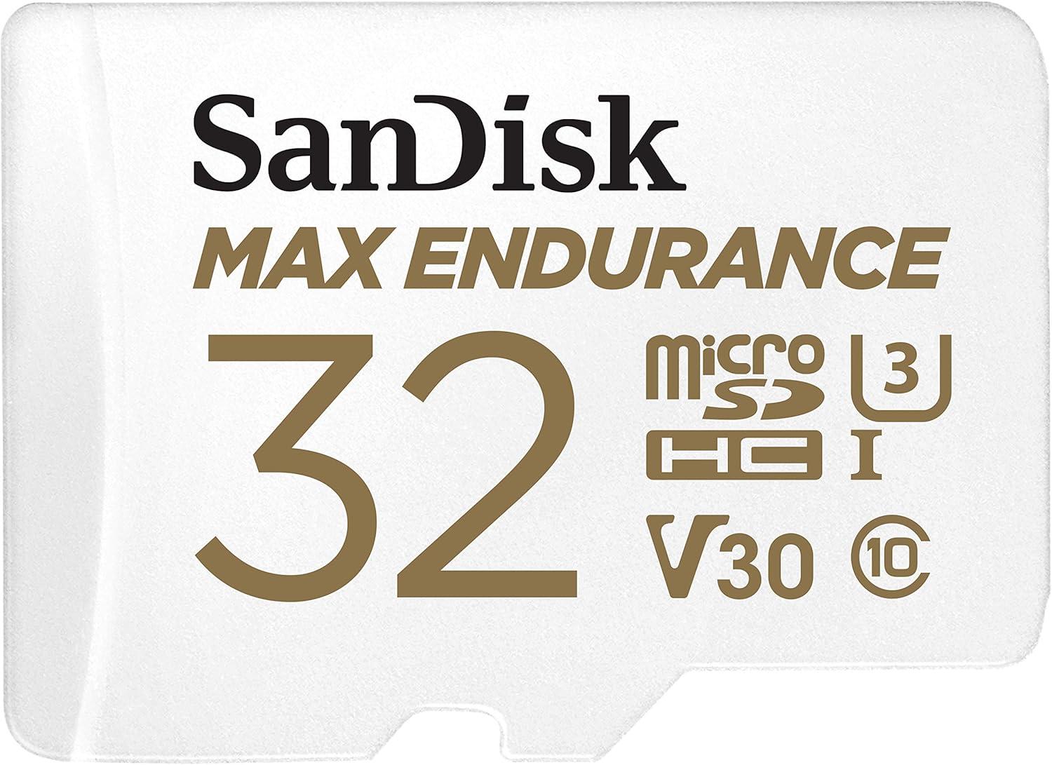 SanDisk 256GB MAX Endurance microSDXC Card with Adapter for Home Security Cameras and Dash cams - C10, U3, V30, 4K UHD, Micro SD Card - SDSQQVR-256G-GN6IA