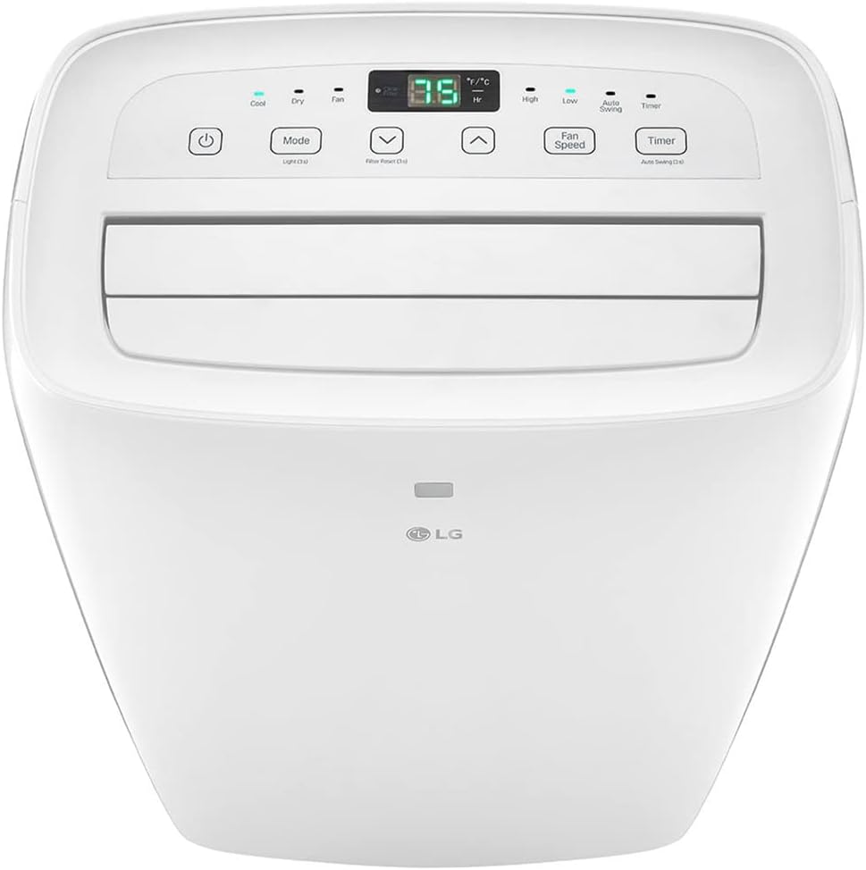 LG LP0721WSR 7,000 BTU Portable Air Conditioner and Dehumidifier (Renewed) Bundle with 2 YR CPS Enhanced Protection Pack