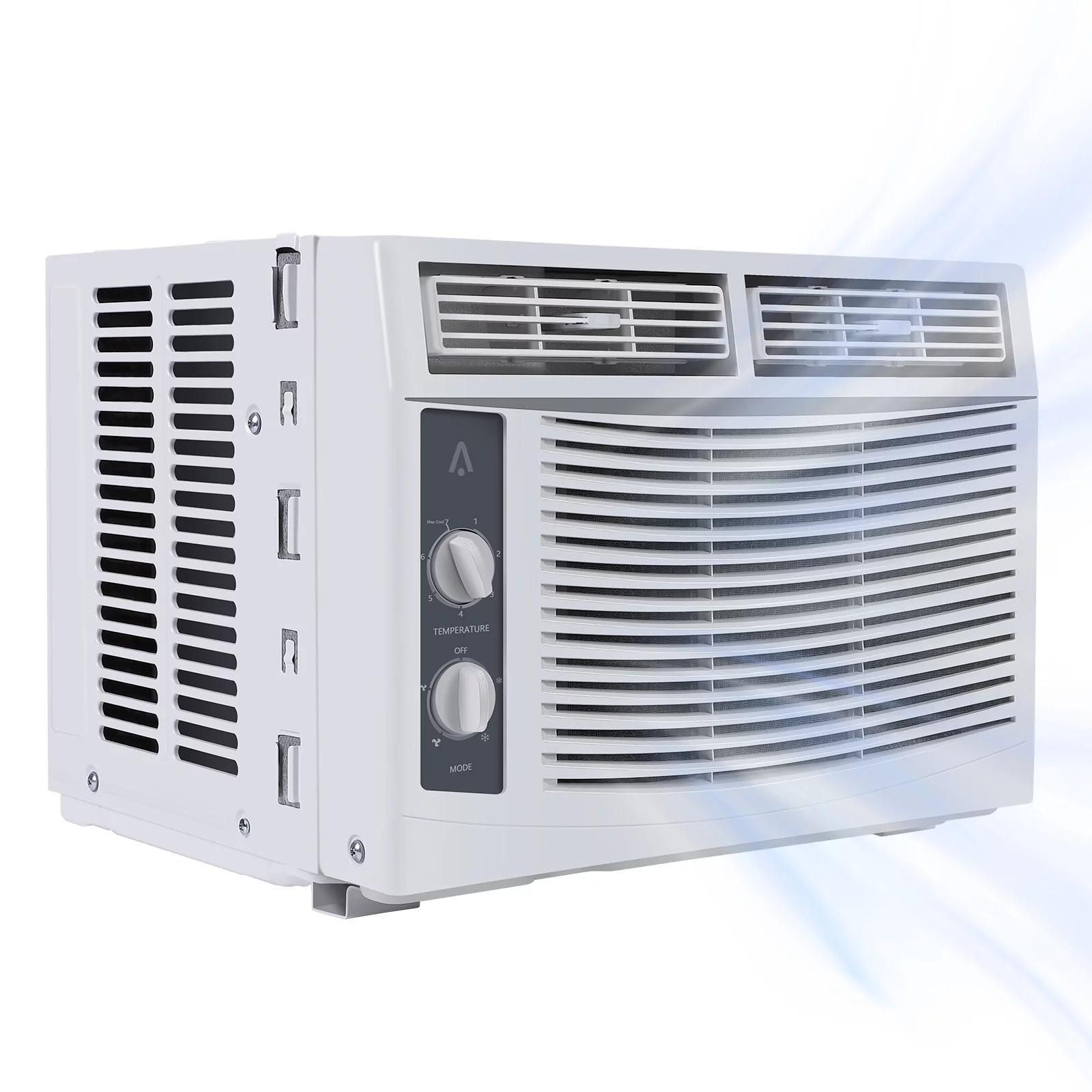 5000 BTU Air Conditioner Window Unit, Fast Cooling to 150 Sq.Ft. Window AC Unit with Easy-to-Use Mechanical Controls, Energy Savings, Quiet Operation, 110-115V
