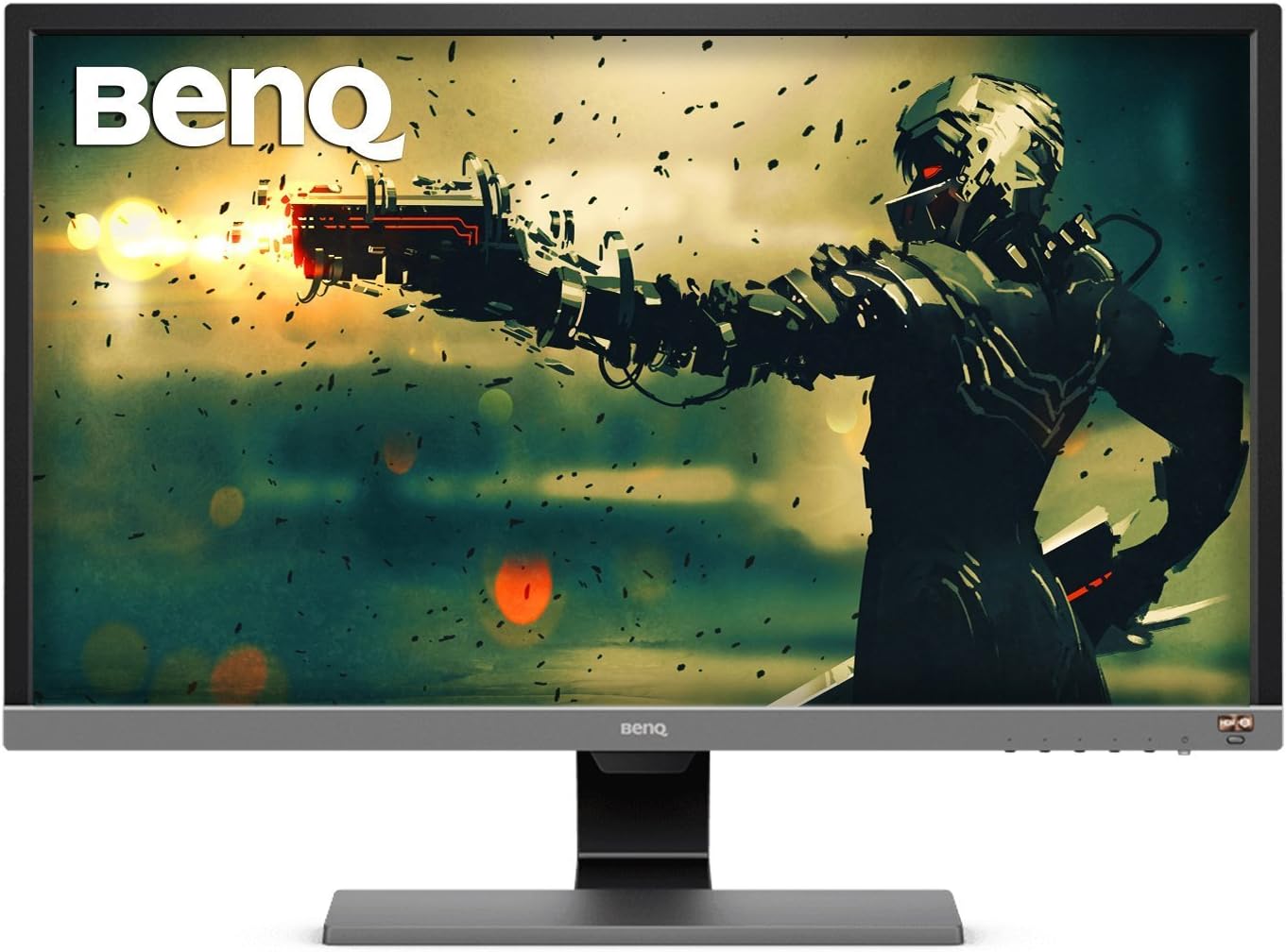 BenQ MOBIUZ EX3210U 32” 4K True HDMI 2.1 144Hz White Gaming Monitor, UHD (3840 x 2160), IPS, 1ms, FreeSync, HDR, Eye Care, Display Port, USB 3.0, Remote Control, Microphone with AI Noise Canceling