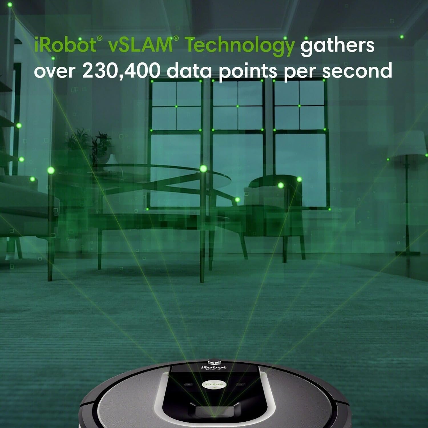 iRobot Roomba 960 Robot Vacuum- Wi-Fi Connected Mapping, Works with Alexa, Ideal for Pet Hair, Carpets, Hard Floors (Renewed)