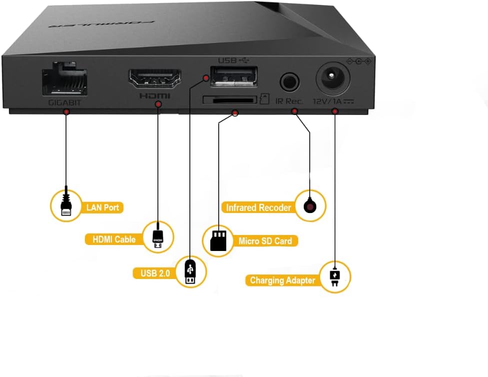 Formuler Z11 Pro Max 4K Android 11 Dual Band 5G Gigabit LAN 4GB Ram 32GB Storage with Premium IR1 Remote Control