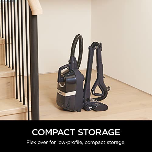 Shark CZ351 Pet Canister Vacuum, Bagless, Corded with Self-Cleaning Brushroll & PowerFins