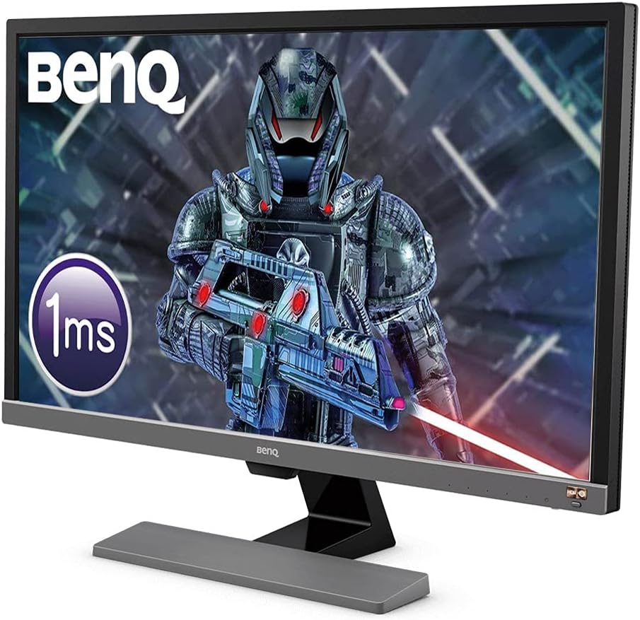 BenQ MOBIUZ EX3210U 32” 4K True HDMI 2.1 144Hz White Gaming Monitor, UHD (3840 x 2160), IPS, 1ms, FreeSync, HDR, Eye Care, Display Port, USB 3.0, Remote Control, Microphone with AI Noise Canceling
