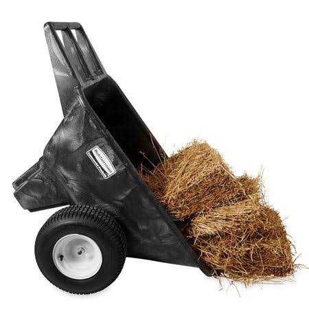 Rubbermaid FG564210BLA Big Wheel Cart