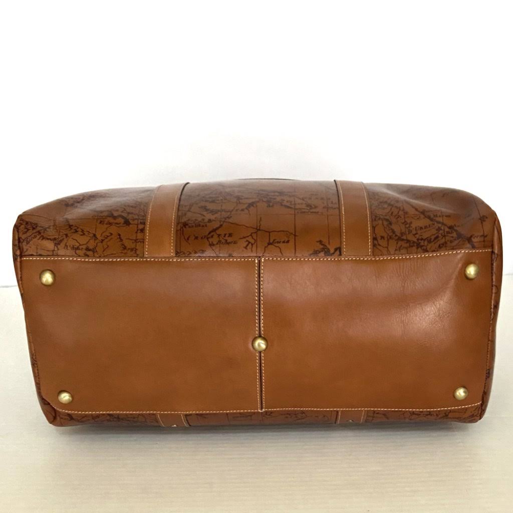 Patricia Nash Milano Leather Weekender - Map