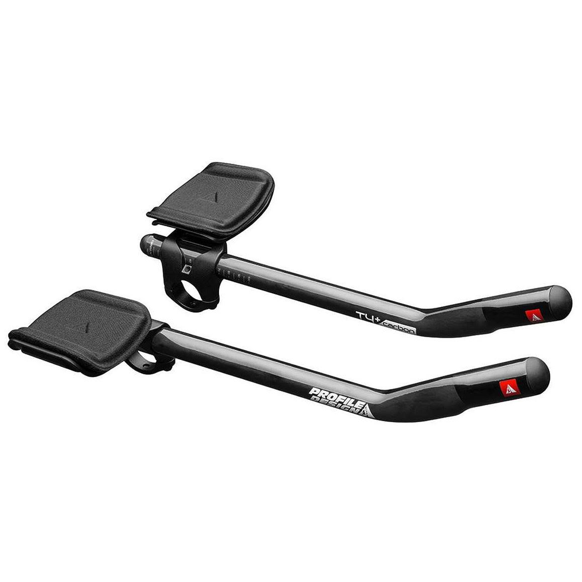 Profile Design T4+ Carbon Clip-On Bicycle Aerobar - RHCBT, Black