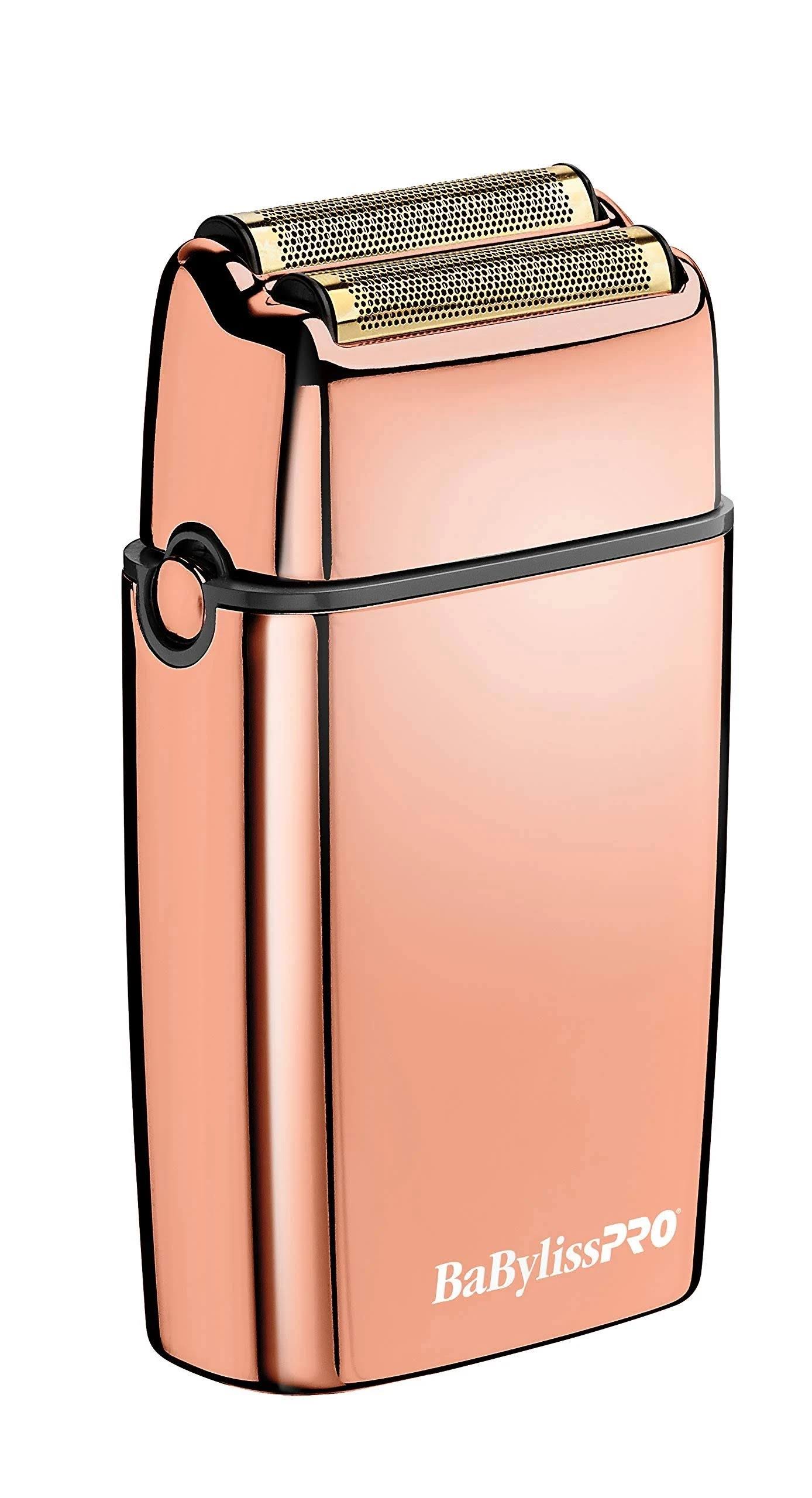 Babyliss Pro FOILFX02 Cordless Metal Double Foil Rose Gold Shaver
