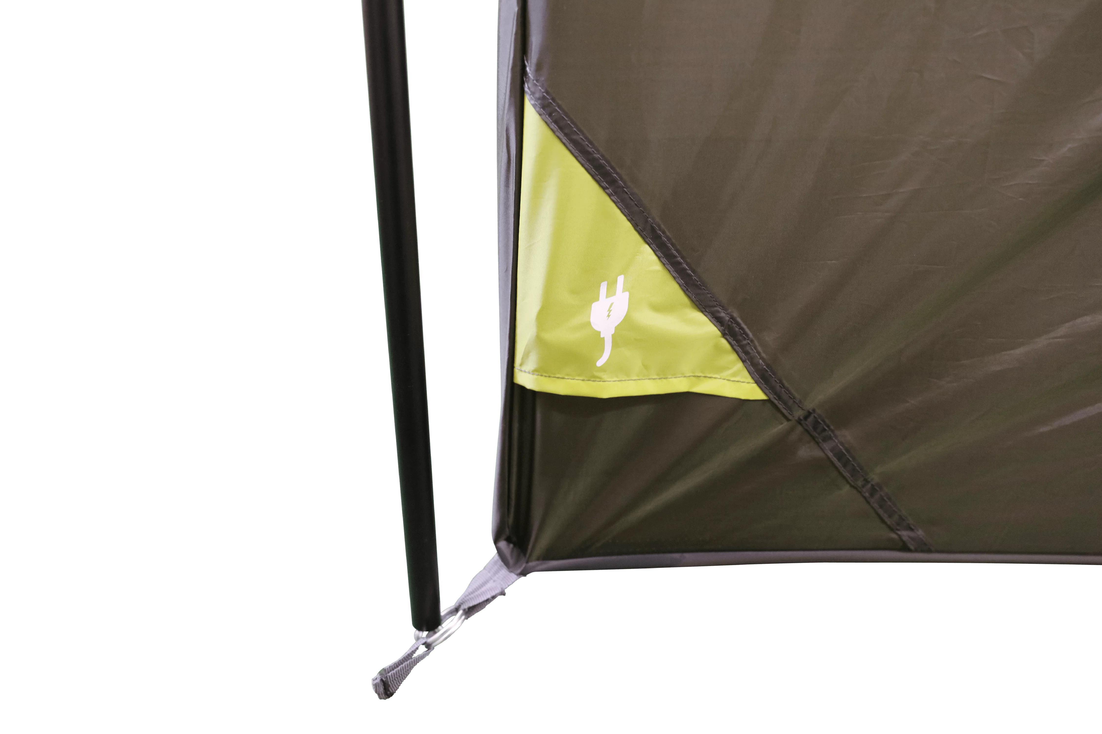 Ozark Trail Hazel Creek 12 Person Cabin Tent, 3 Rooms, Green