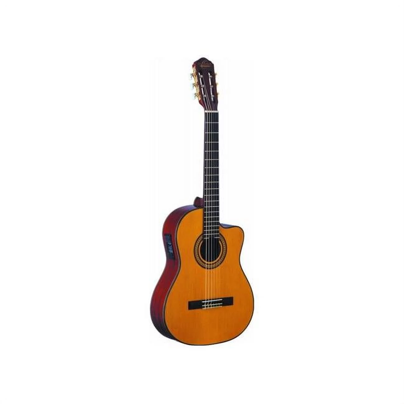 Oscar Schmidt  Acoustic Electric Cutaway Classical Guitar - Curated Treasures Market