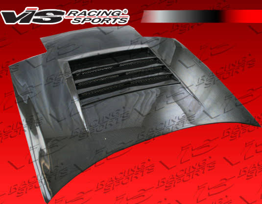 Vis Racing 89NS2402DDFT-010C Carbon Fiber Drift Hood Nissan HB 240SX 89-94