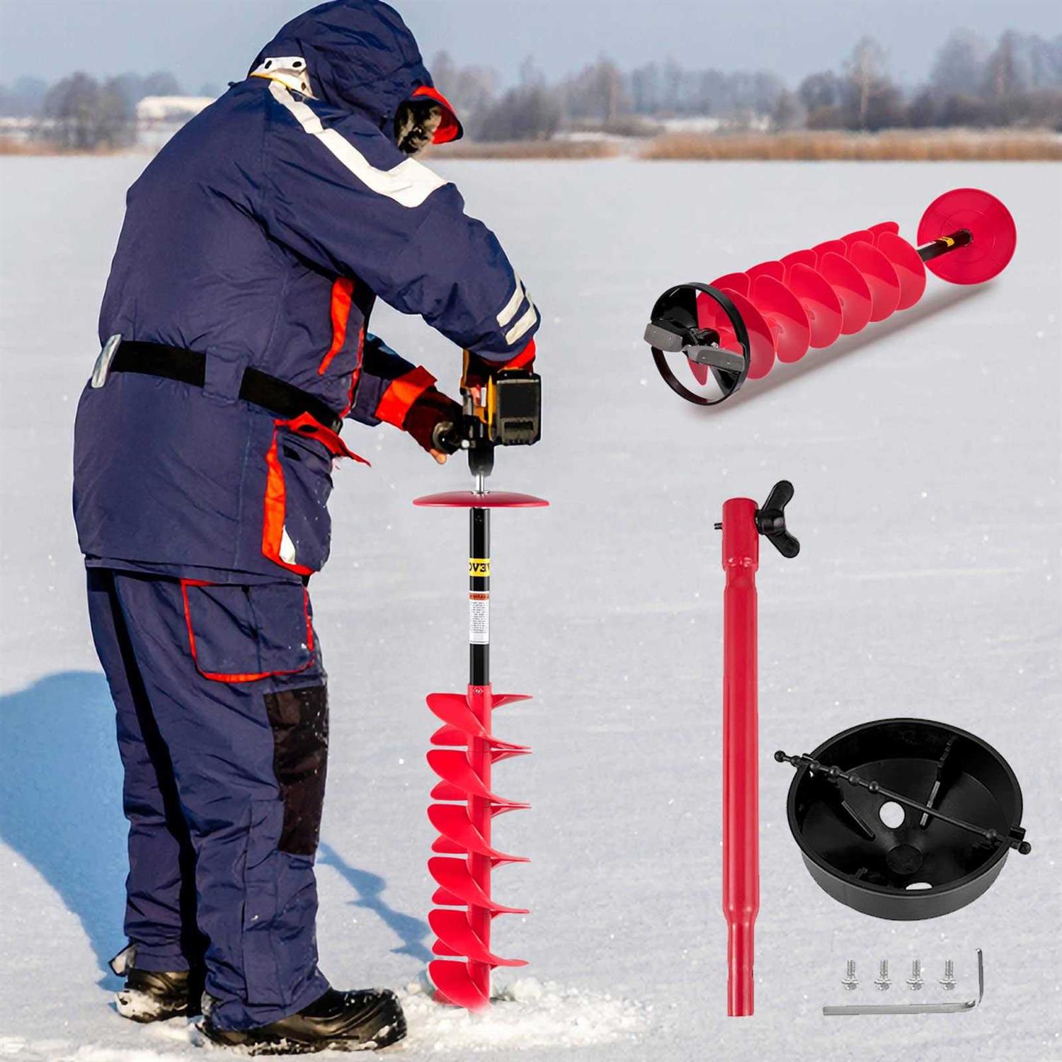 VEVOR Ice Drill Auger Nylon Ice Auger Bit BZHSNLYC3934683TRV0 - Shop Hardware Tools Online Store