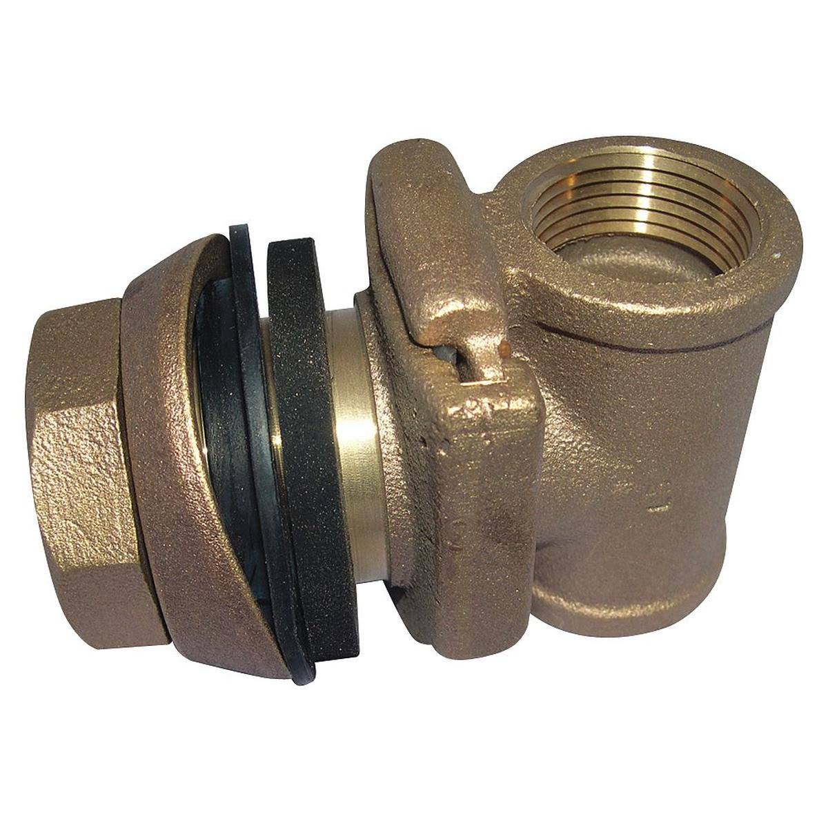 Campbell B-300XLF Pitless Adapter,1 in x 4 in.