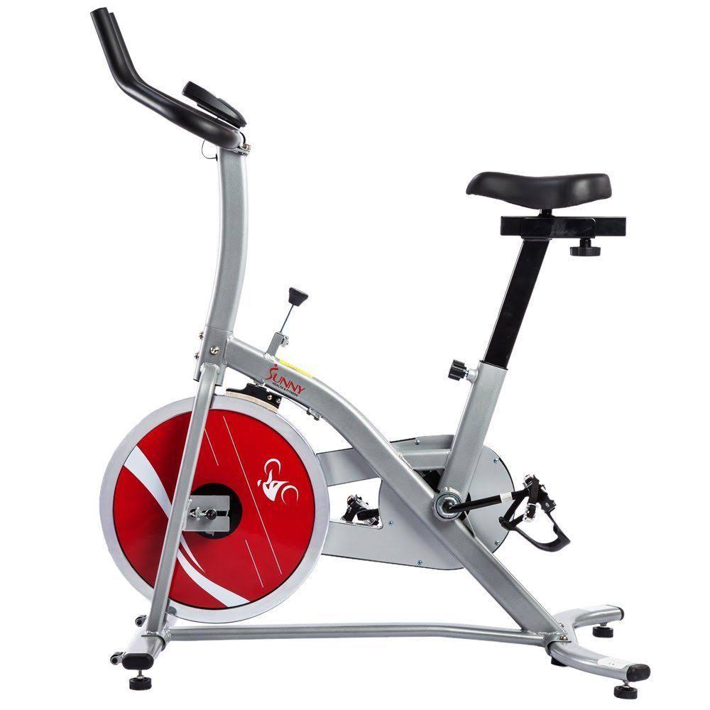 Sunny Health u0026 Fitness Pro Indoor Cycling Bike, Grey