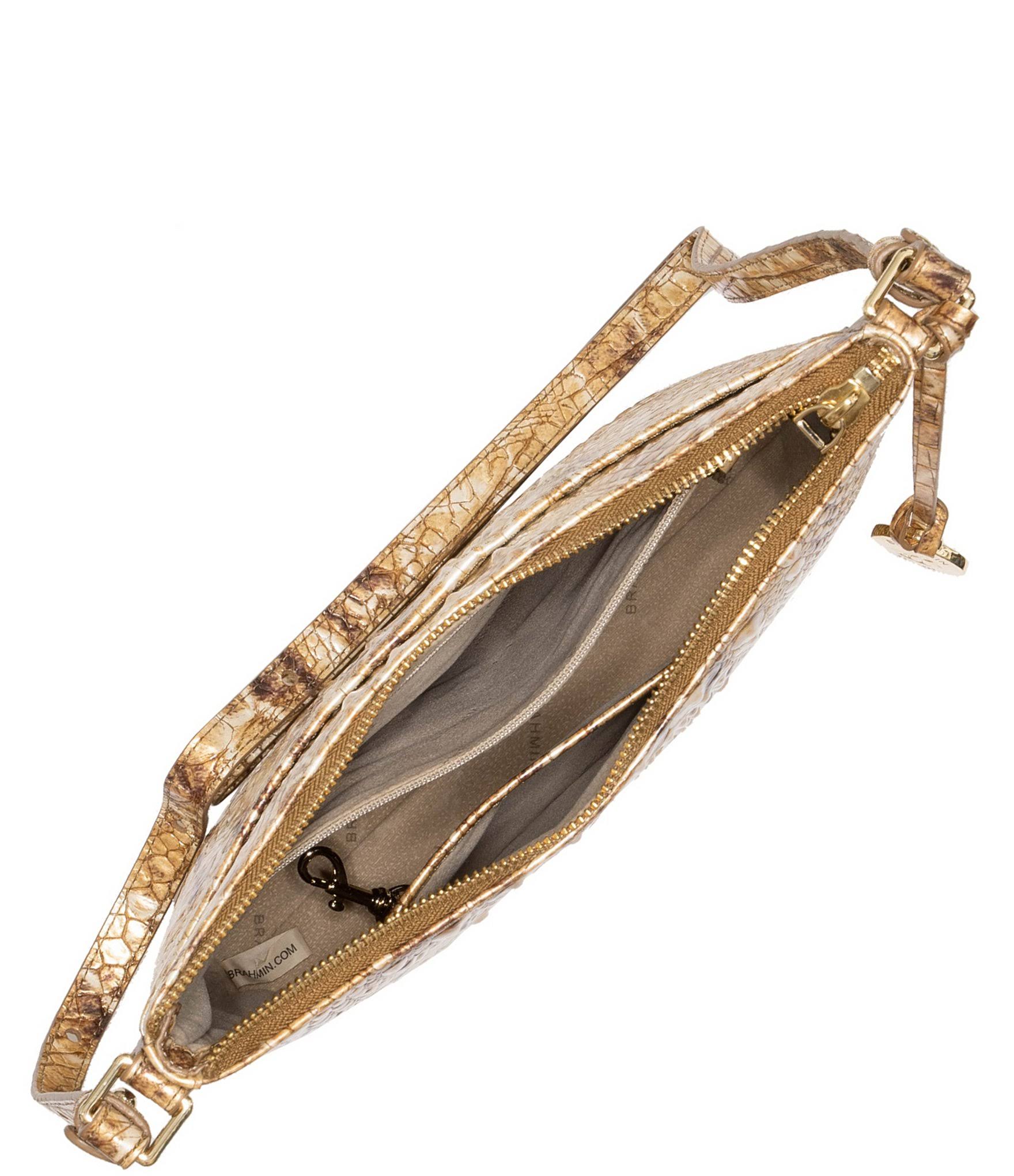 Brahmin Katie Leather Crossbody - Camel Safari Melbourne