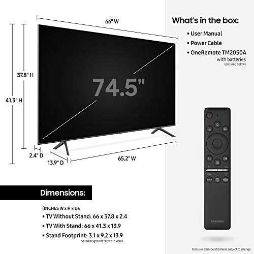 SAMSUNG 85-inch Class QLED Q60T Series