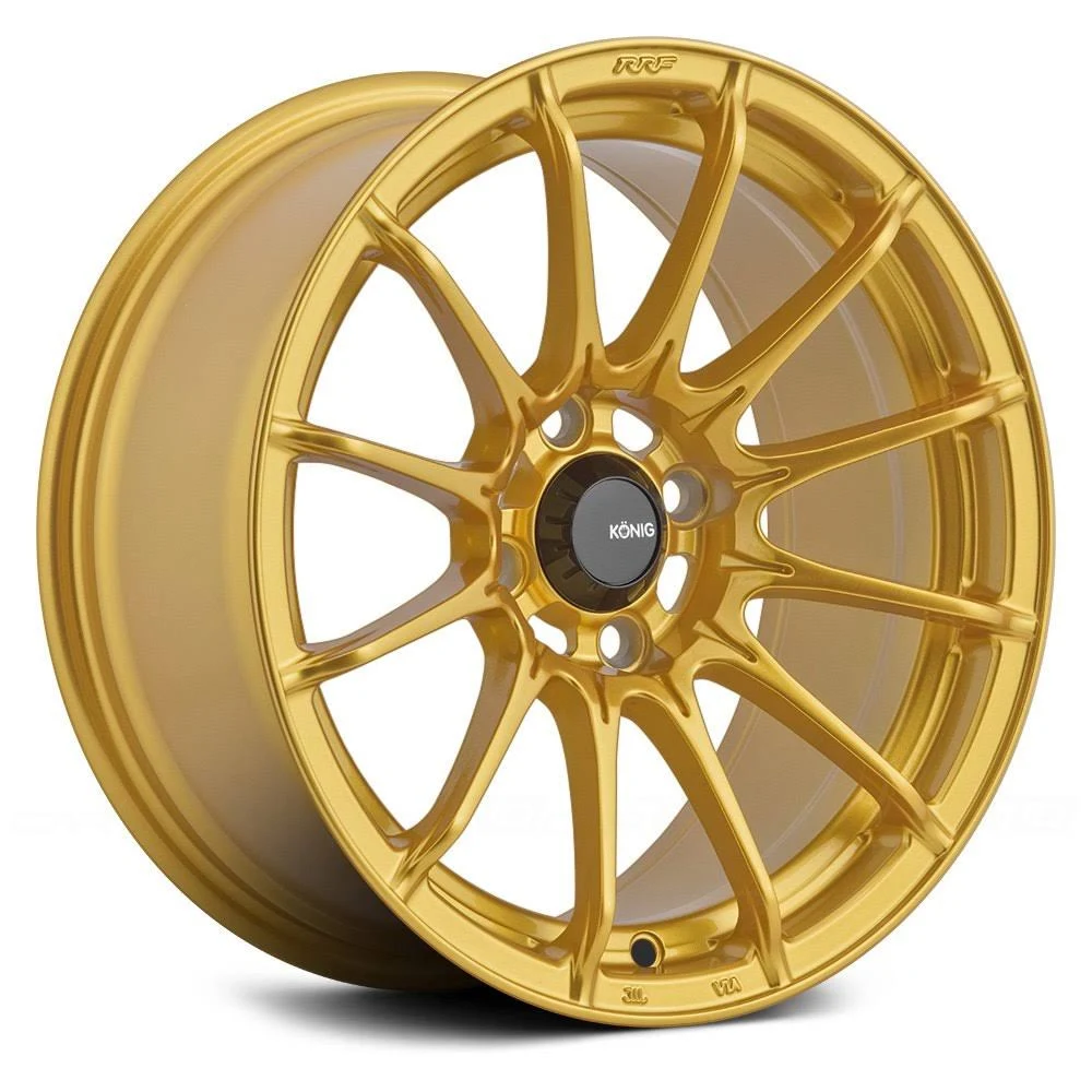Konig DI57100357 - Dial-In Series - (15x7) - (4x100) - (Gloss Gold)