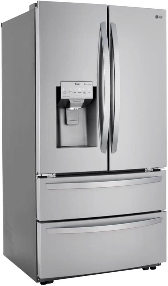 22 cu ft. Smart Counter Depth Double Freezer Refrigerator
