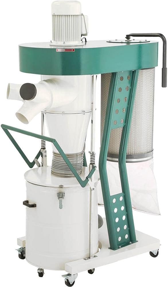Grizzly Industrial G0861-2 HP Portable Cyclone Dust Collector