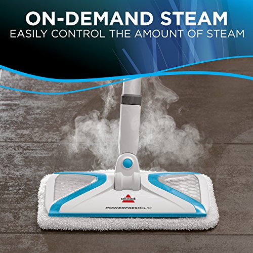 Bissell PowerFresh Slim Hard Wood Floor Steam Cleaner System (Renewed)