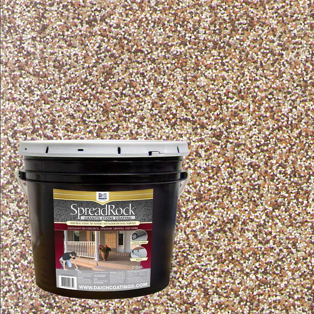 Daich SpreadRock Granite Stone Coating 3 Gal Interior/Exterior - Shop Hardware Tools Online Store