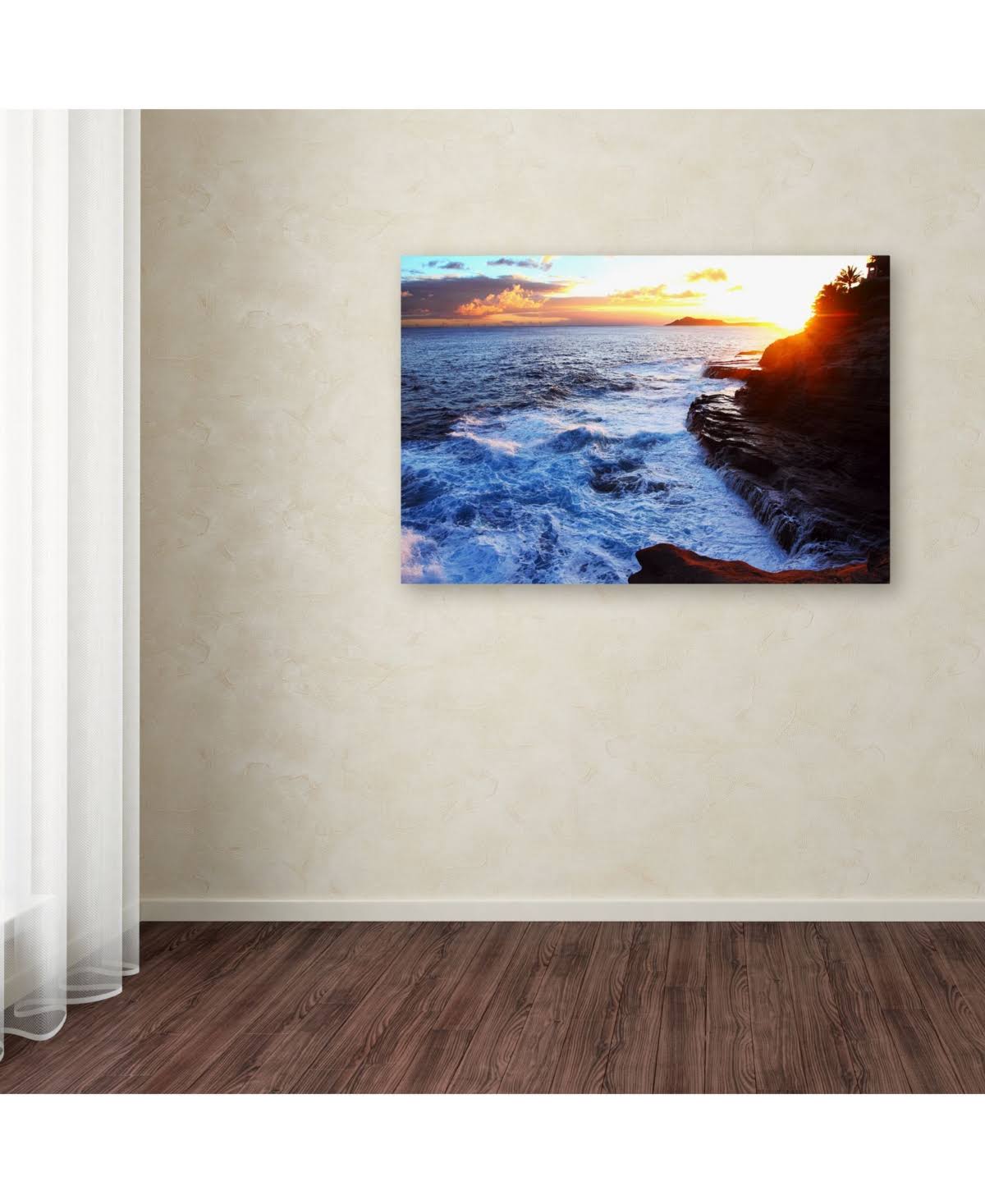 Trademark Fine Art Js0055-C3047Gg Jason Shaffer 'Hawaii 4' Canvas Art,