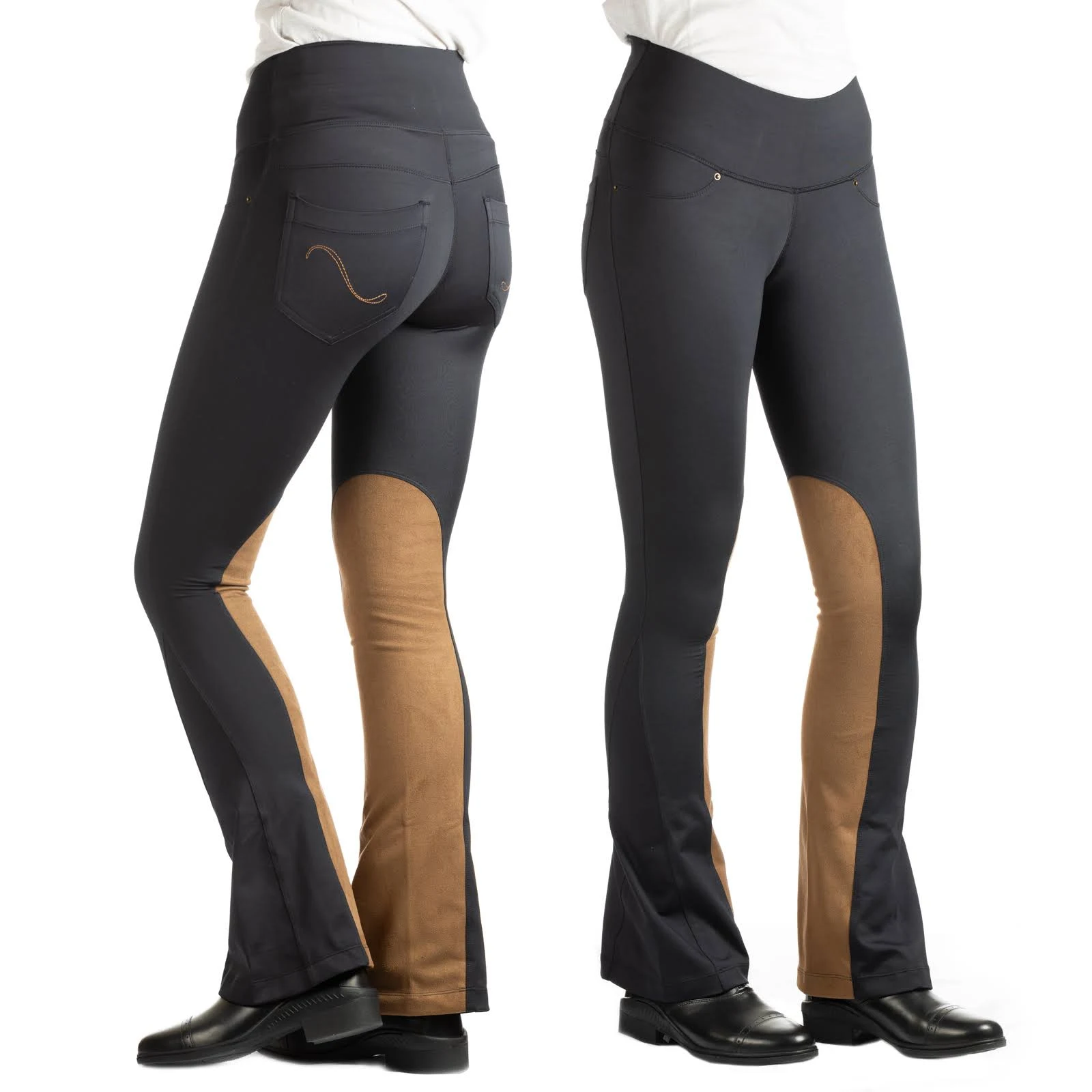 Dover Saddlery | Chestnut Bay Ladies& Rider Fashion Flair Bootcut Tight | Xs