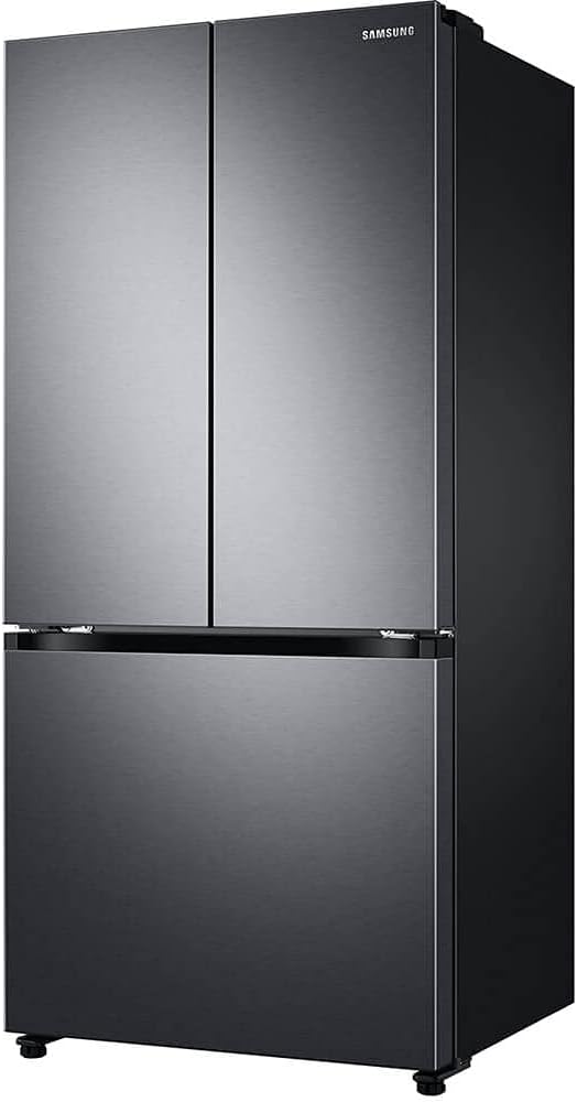 SAMSUNG RF18A5101SG 18 Cu. Ft. Smart Counter Depth French Door Refrigerator - Black Stainless
