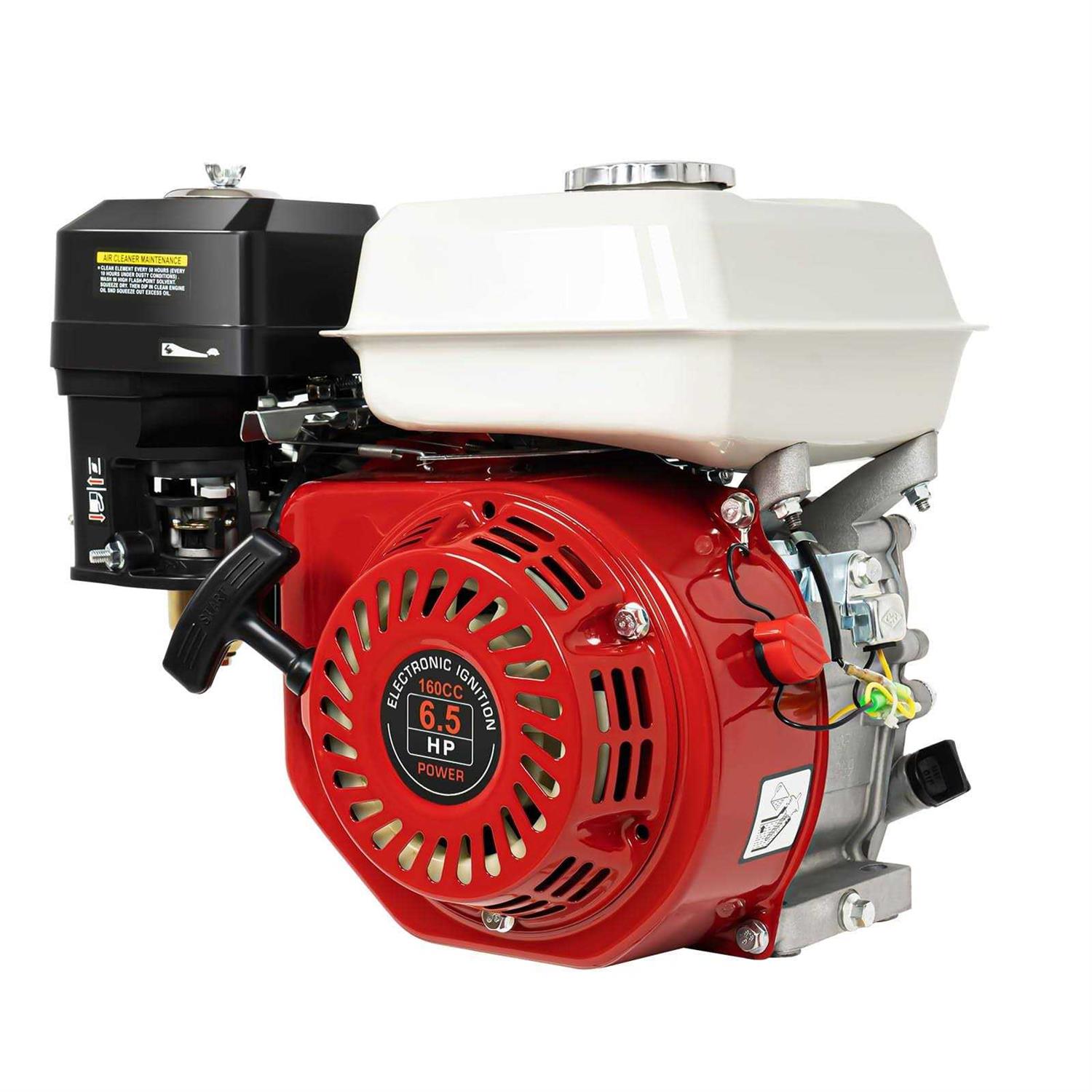 YIYIBYUS 4 Stroke Pull Start Petrol Engine 6.5HP/7.5HP Horizontal Air Cooled Single Cylinder General Gas Engine Replaces Compatible For Honda GX160 OHV - Shop Hardware Tools Online Store