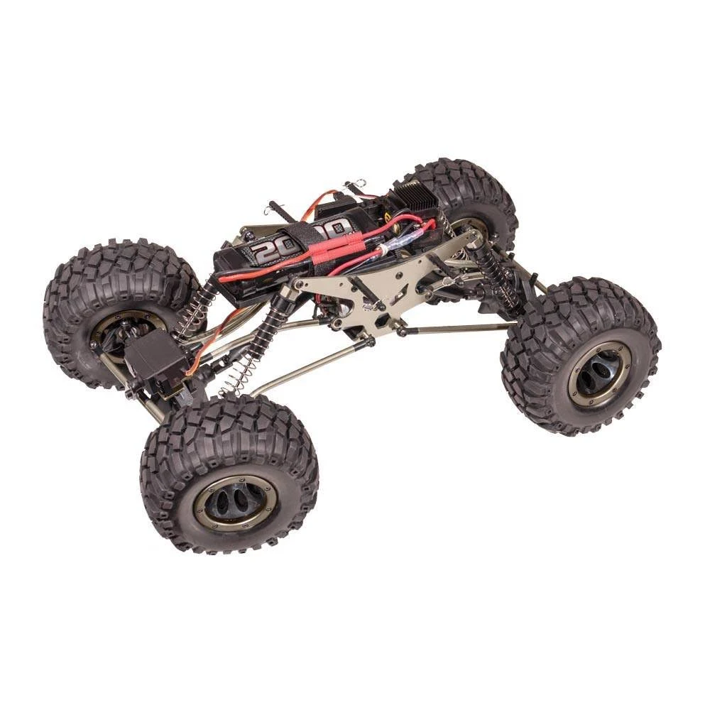 Redcat Racing Everest-10 1:10 Scale Rock Crawler Electric RC Truck, Red/Black