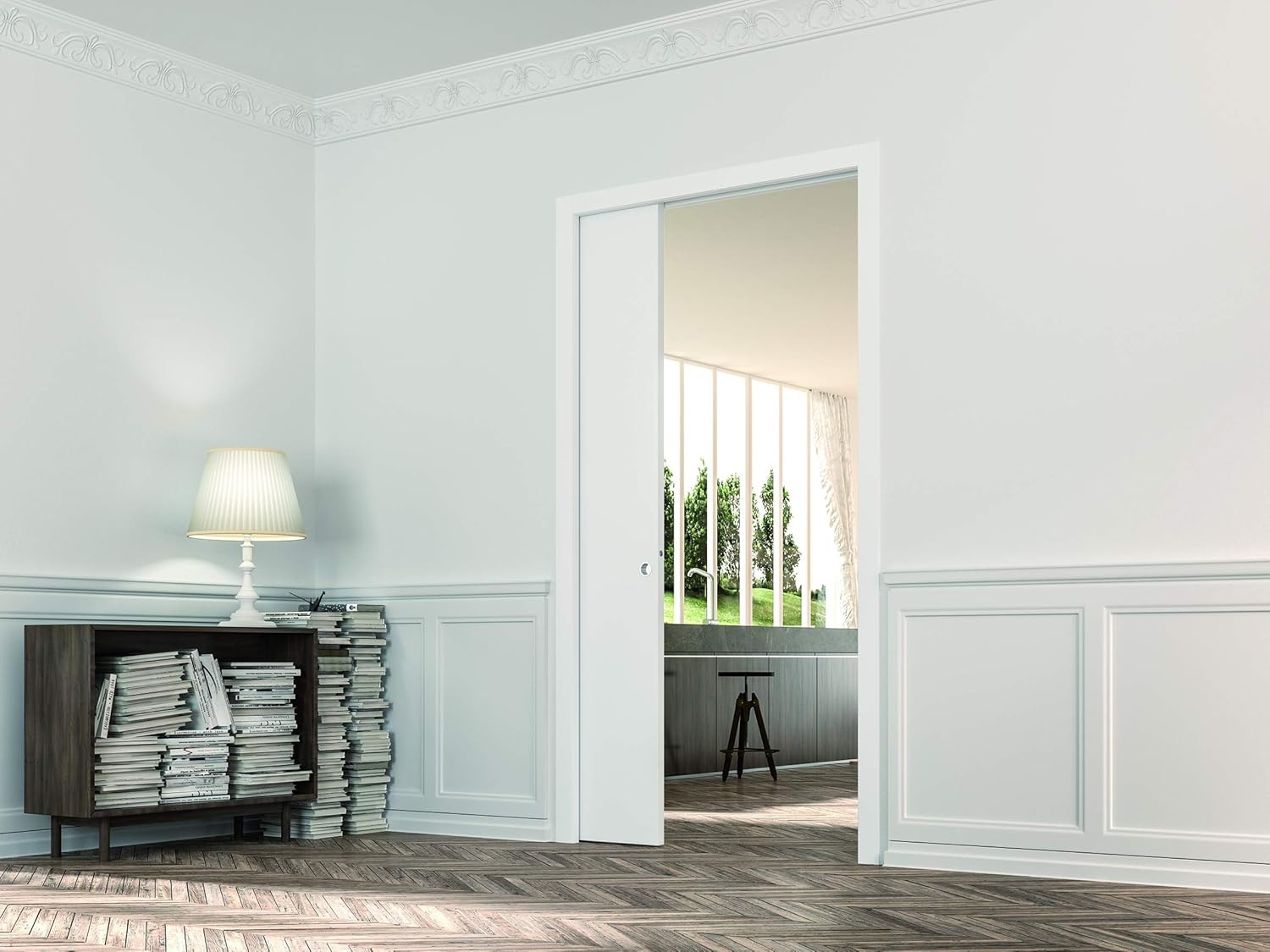 Eclisse Pocket Door Systems Frame Kit (2x6 Wall) (36" x 84")