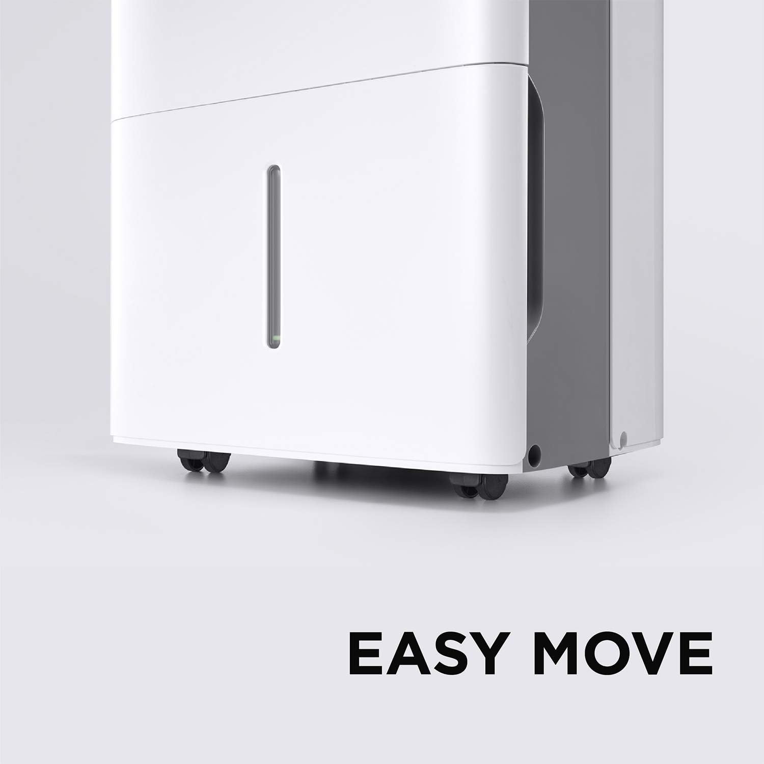 MIDEA MAD35C1ZWS Dehumidifier for up to 3000 Sq Ft with Reusable Air Filter, Ideal for Basement, Bedroom, Bathroom, 35 Pint-2019 DOE (Previous 50 Pint), White (Renewed)