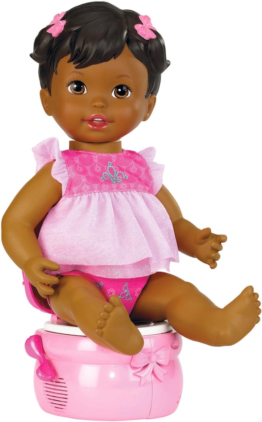 Little Mommy Princess and The Potty African-American Doll