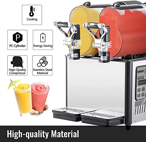 VEVOR Slushy Machine, 3L Daiquiri Machine Commercial