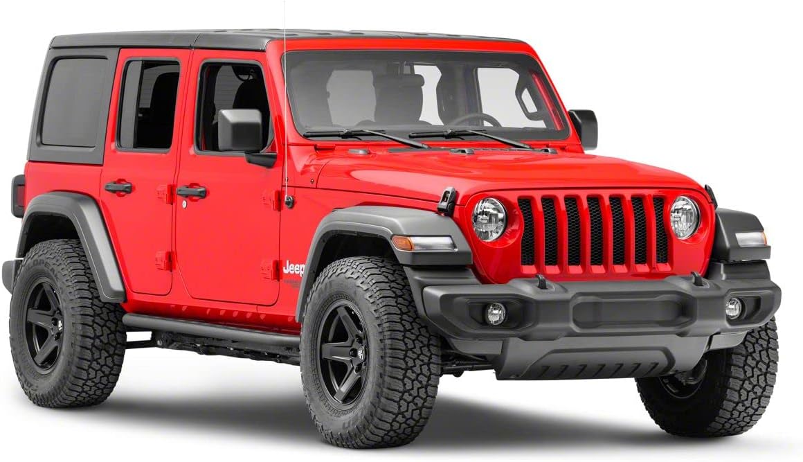 Barricade Tubular Rock Sliders Compatible with 18-22 Jeep Wrangler JL 4-Door